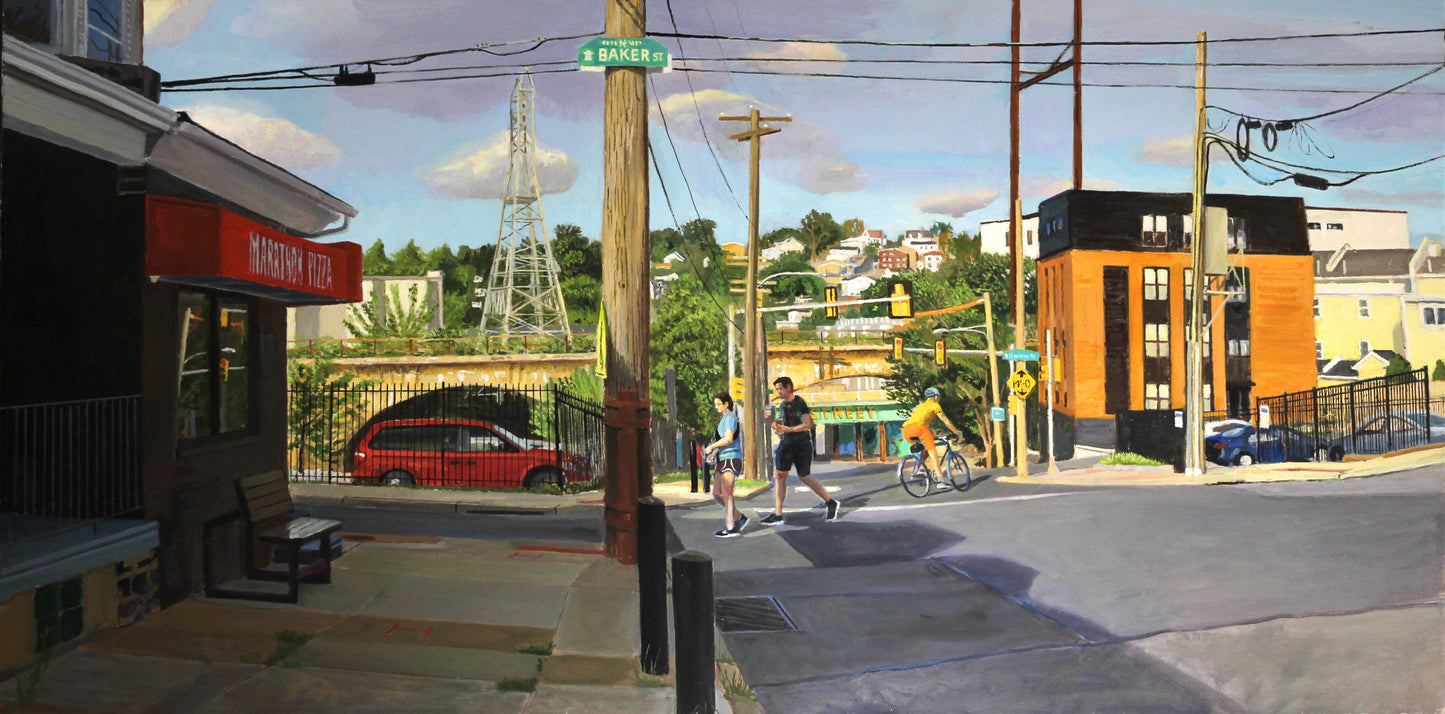 Leverington Avenue Looking Toward Belmont Hills