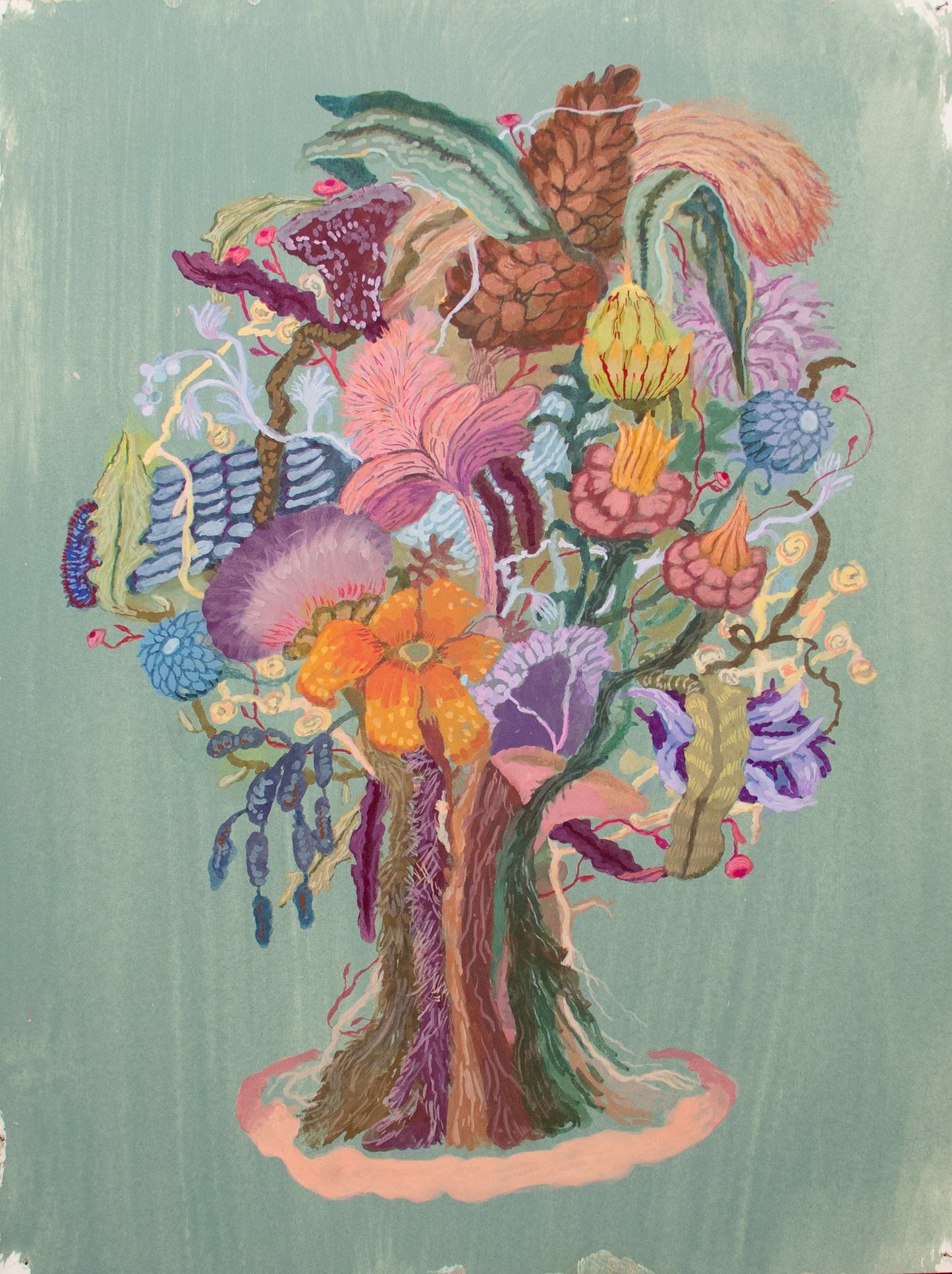 Bouquet With Hairy Legs