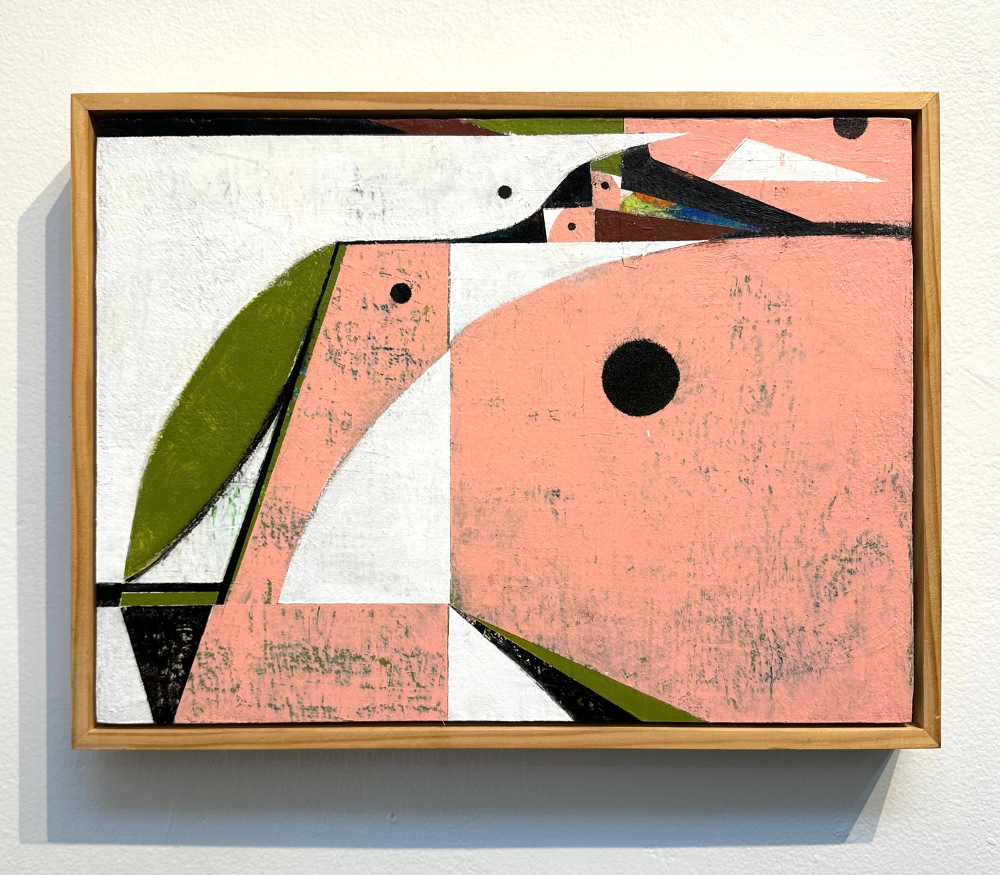 Flock 12 (Pink and Green with White and Black)