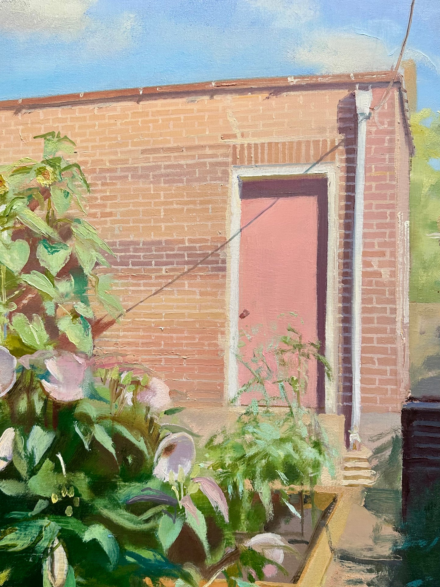 Marigolds And Hibiscus