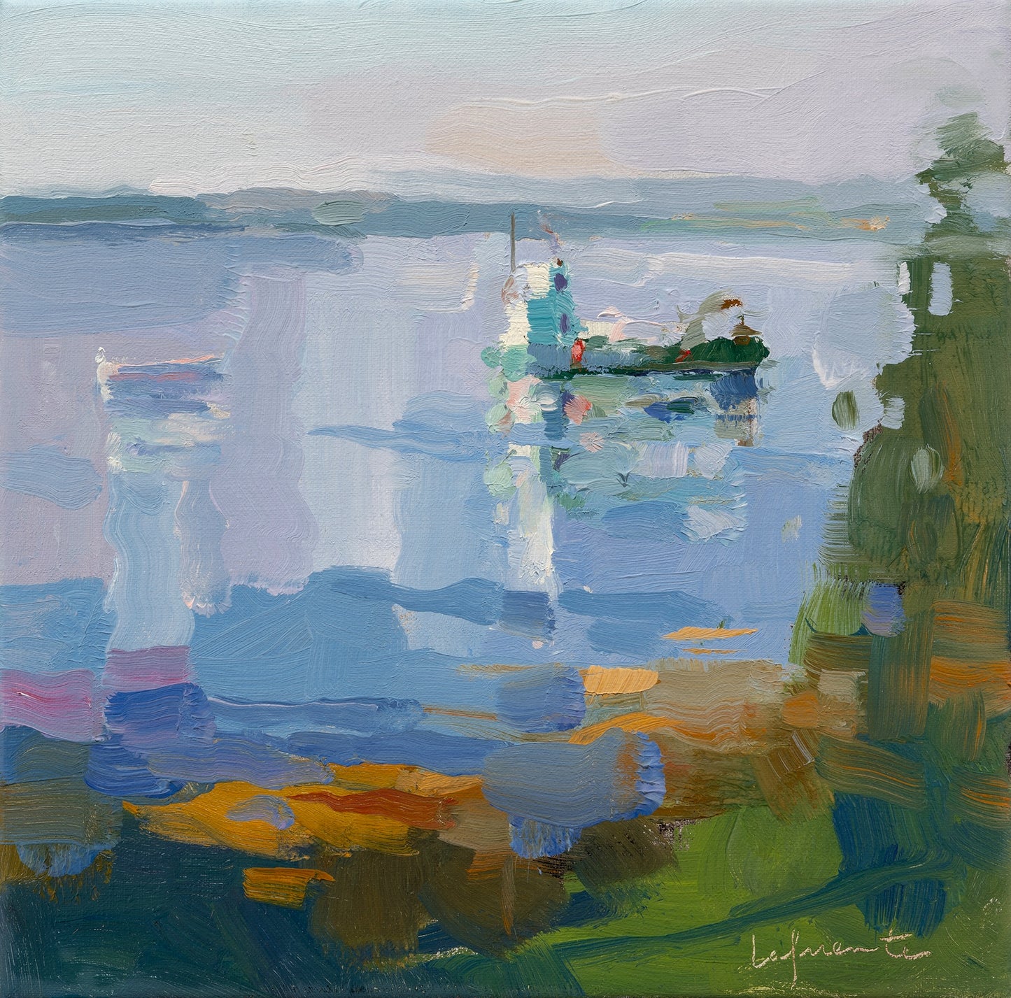 Trawler in the Bay