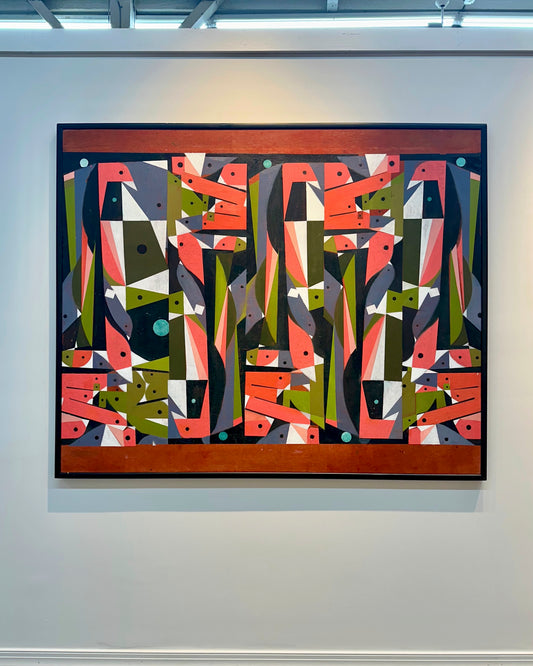 Flock 4 (Pink and Green)