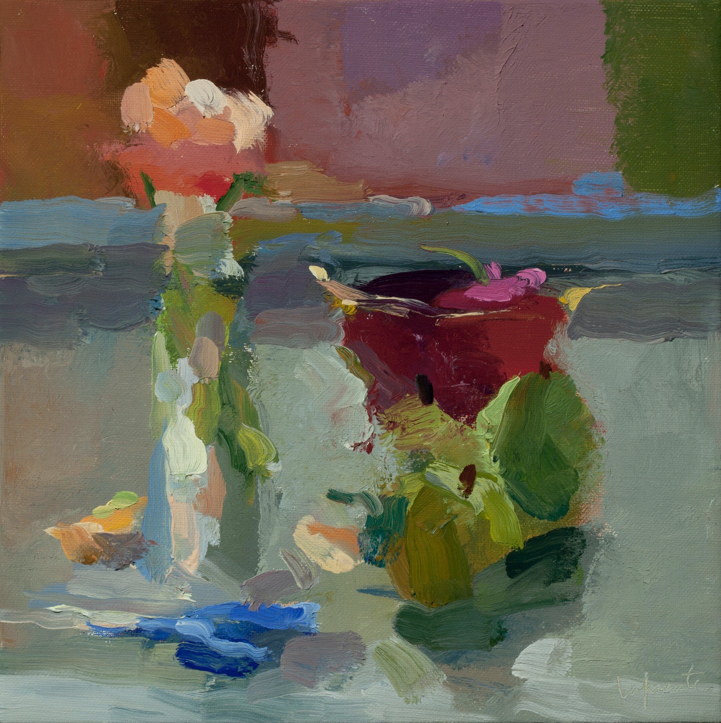 Roses, Cherries And Pears