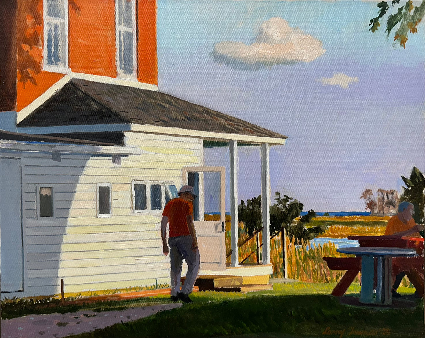 Mike and Tree Shadow