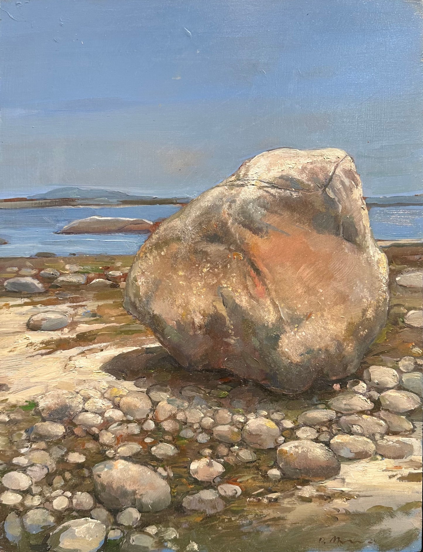 Boulder on the Shore
