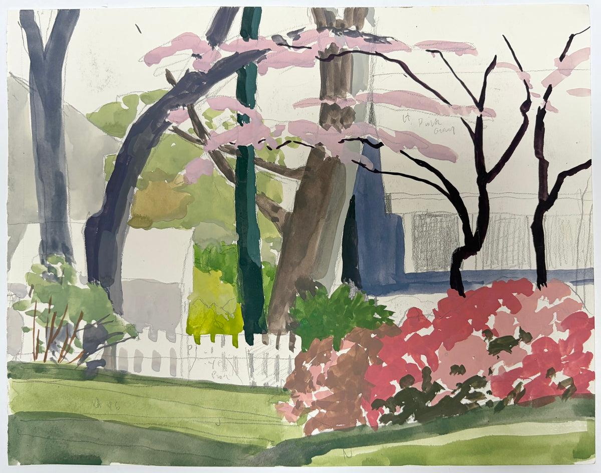 Color Starts (Narberth, PA - Gouache On Paper)