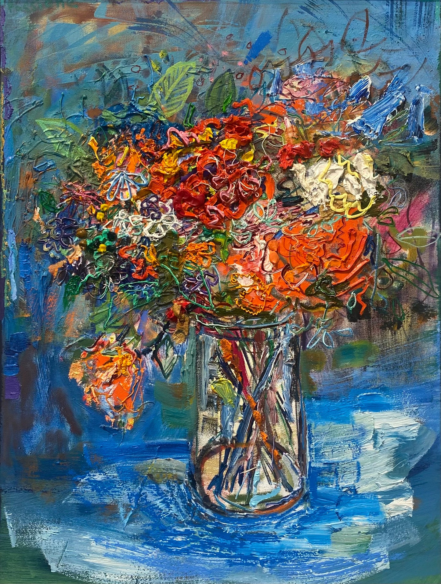 Still Life With Blue