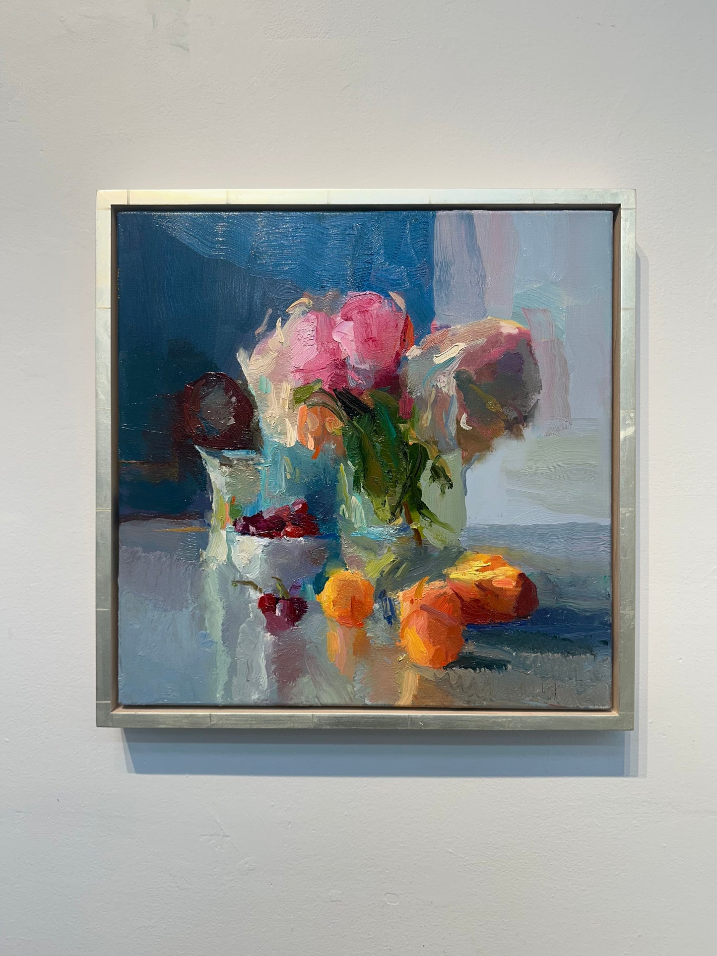 Peaches, Cherries, and Peonies