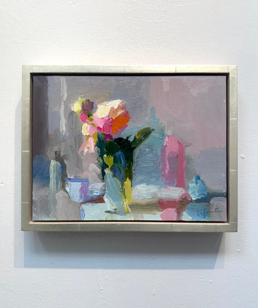 Peony and Pink Bottle