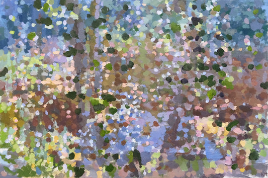Pond Through the Trees