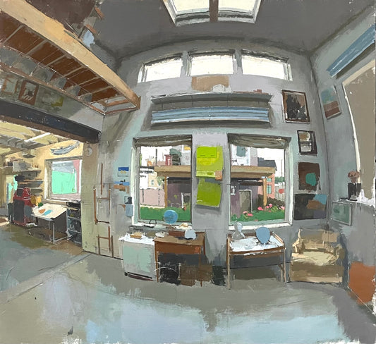 Studio with Ollie's Sculpture