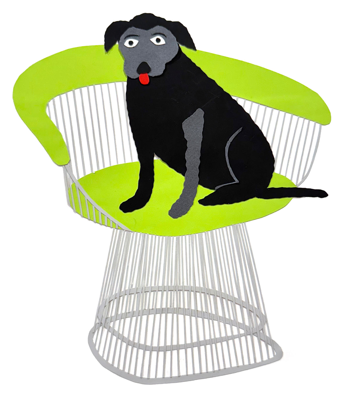 Warren Platner Wire Armchair