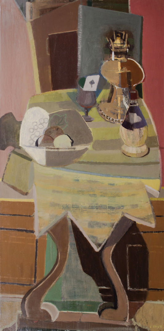 Still Life With Oil Lamp